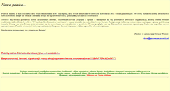 Desktop Screenshot of nowapolska.pl