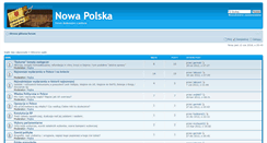 Desktop Screenshot of forum-dyskusyjne.nowapolska.pl