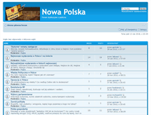 Tablet Screenshot of forum-dyskusyjne.nowapolska.pl